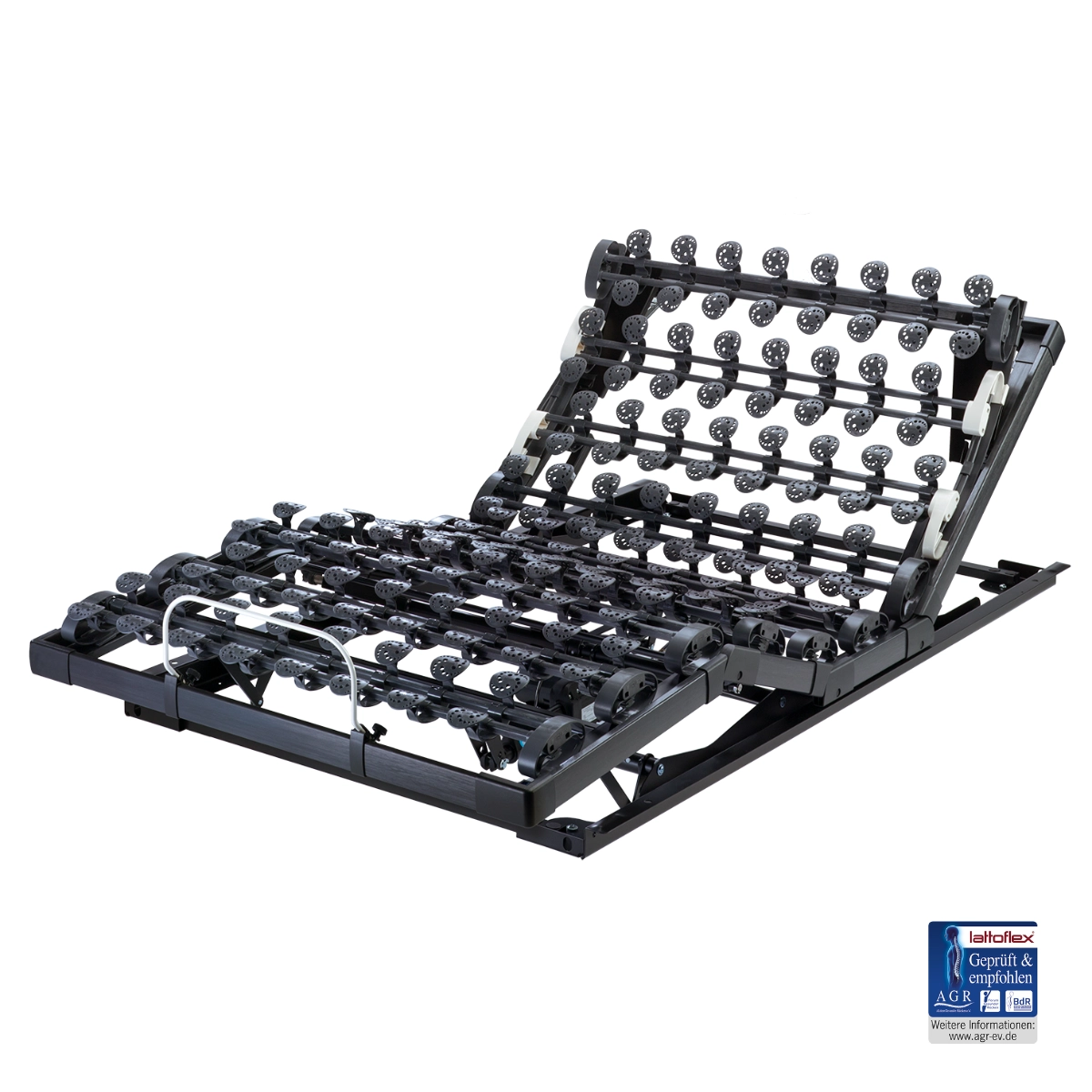 Lattoflex Rahmen 984 mit AGR ev Gütesiegel.
